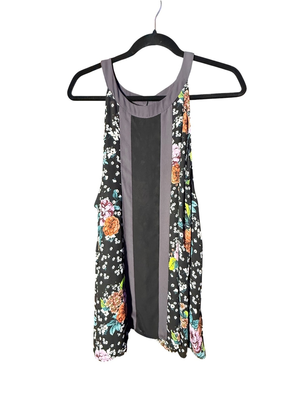 NWOT Torrid Black Floral Tank 3X